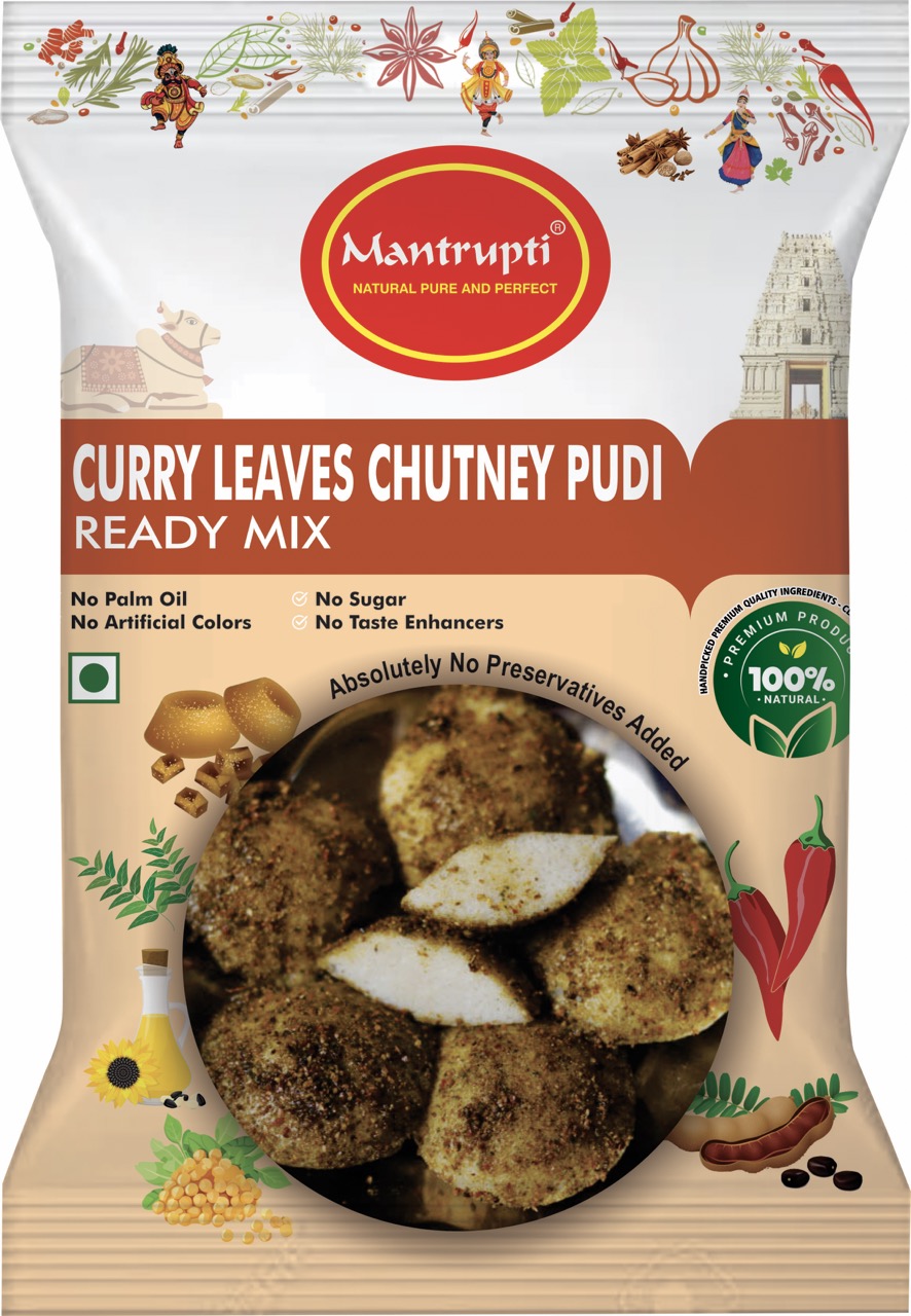 Curry Leaves Chutney Pudi